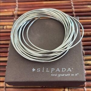 Silpada Sleek Sterling Silver Bangle Collection